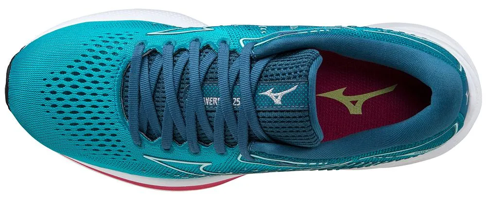 Mizuno | Wave Rider 25 | Women's | Lake Blue/Clearwater