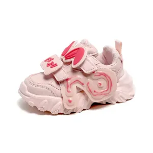 MOF Kids Fashion Sneakers for Autumn Soft Casual and Cute Rabbit Design