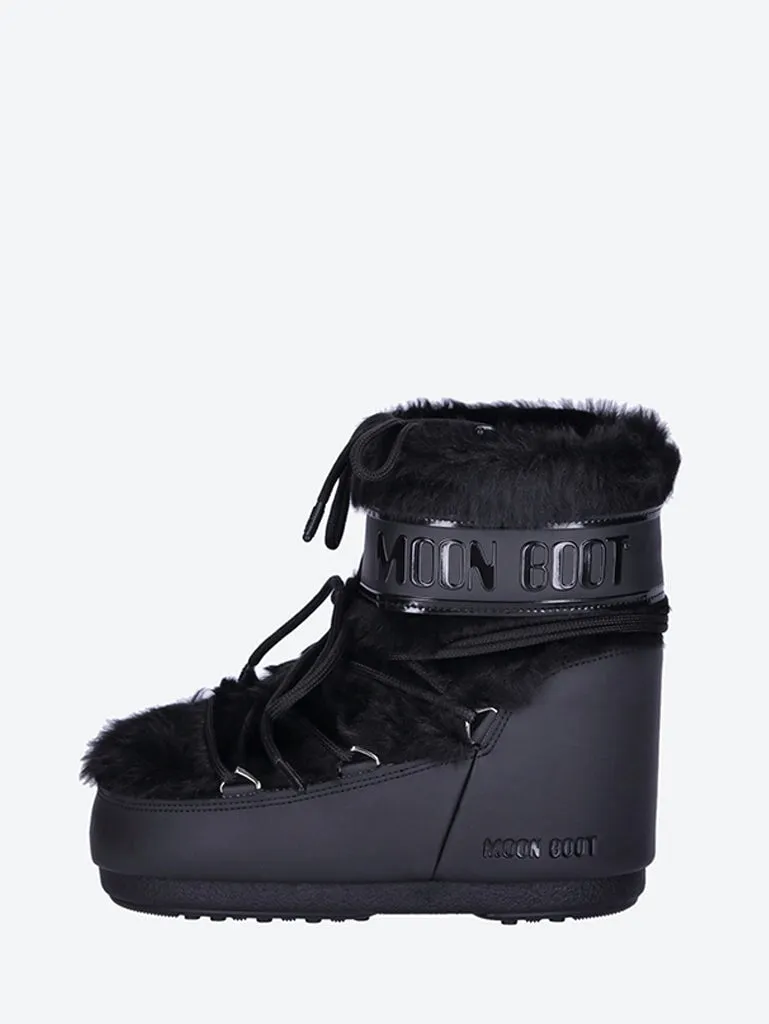 Moon boot icon low faux fur