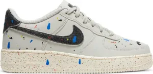 Nike Air Force 1 LV8 3 GS 'Paint Splatter - Light Bone', white