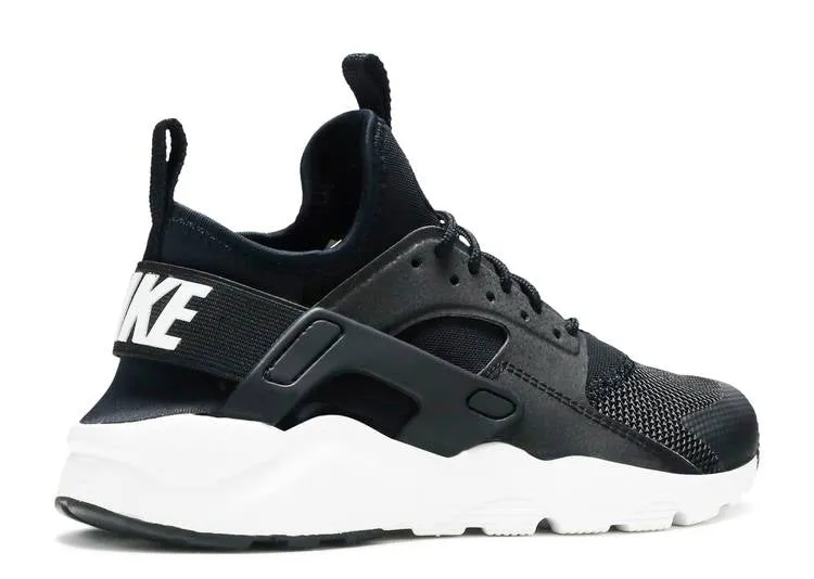 Nike AIR HUARACHE RUN ULTRA LOW GS 'BLACK WHITE', black