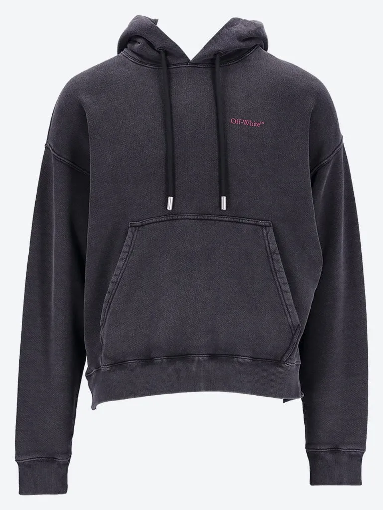 Pink bacchus skate hoodie