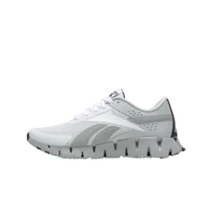 Reebok Zig Dynamica 2 Men Running Shoes Pure Grey /  White