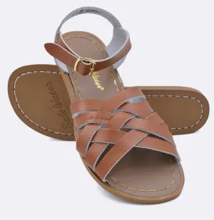 Retro Tan Sandals