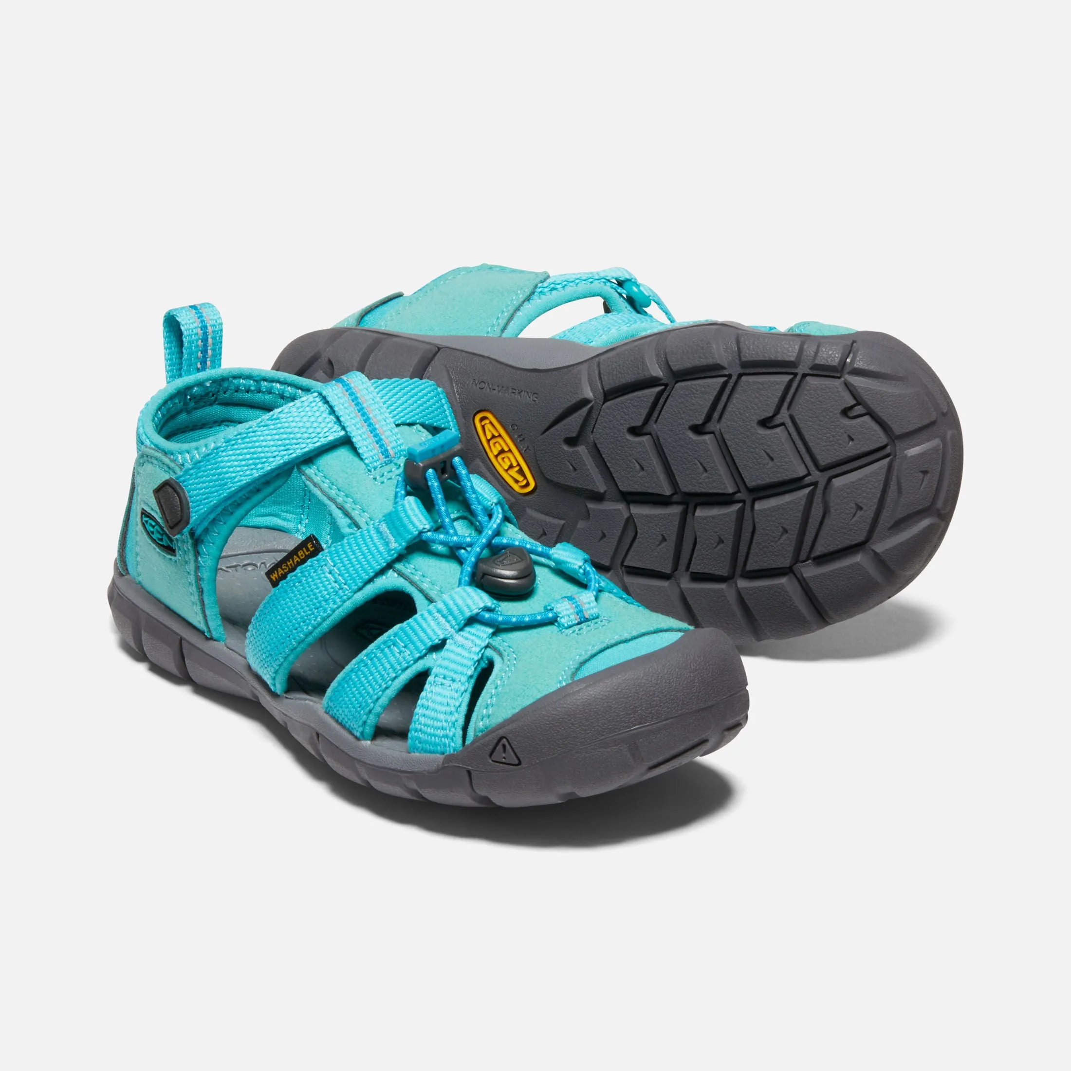 Seacamp II Kids' CNX Active Sandal - Baltic/Caribbean Sea