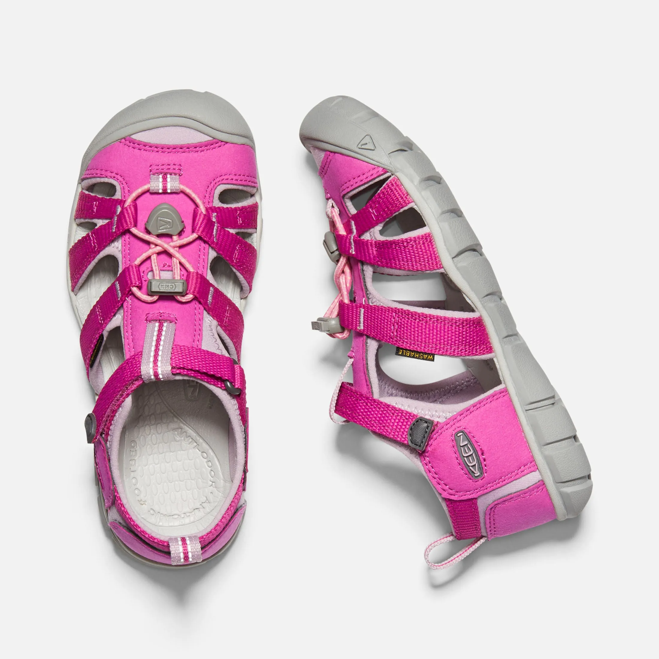 Seacamp II Kids' CNX Active Sandal - Very Berry/Dawn Pink