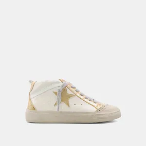 Shu Shop Paulina High-Top Sneakers - Blush Snake