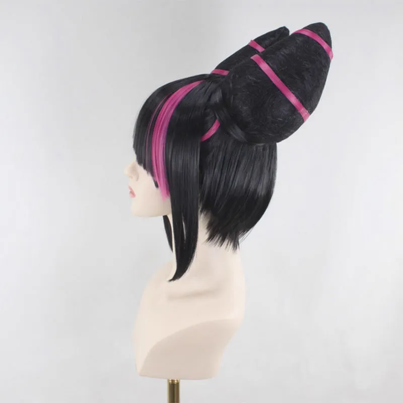 Street Fighter 6 Juri Han Cosplay Wig