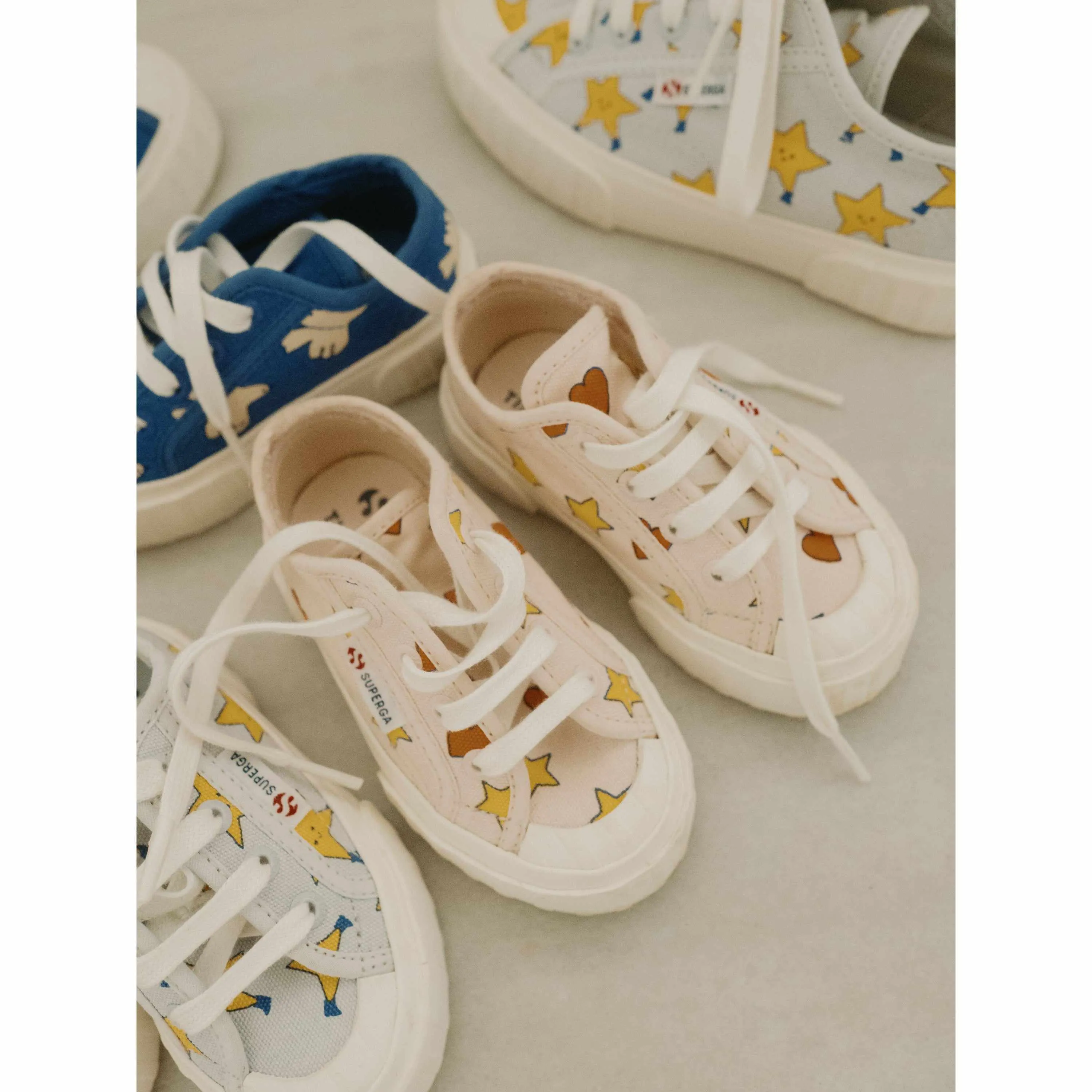 Tiny Cottons x Superga - Hearts & Stars sneakers