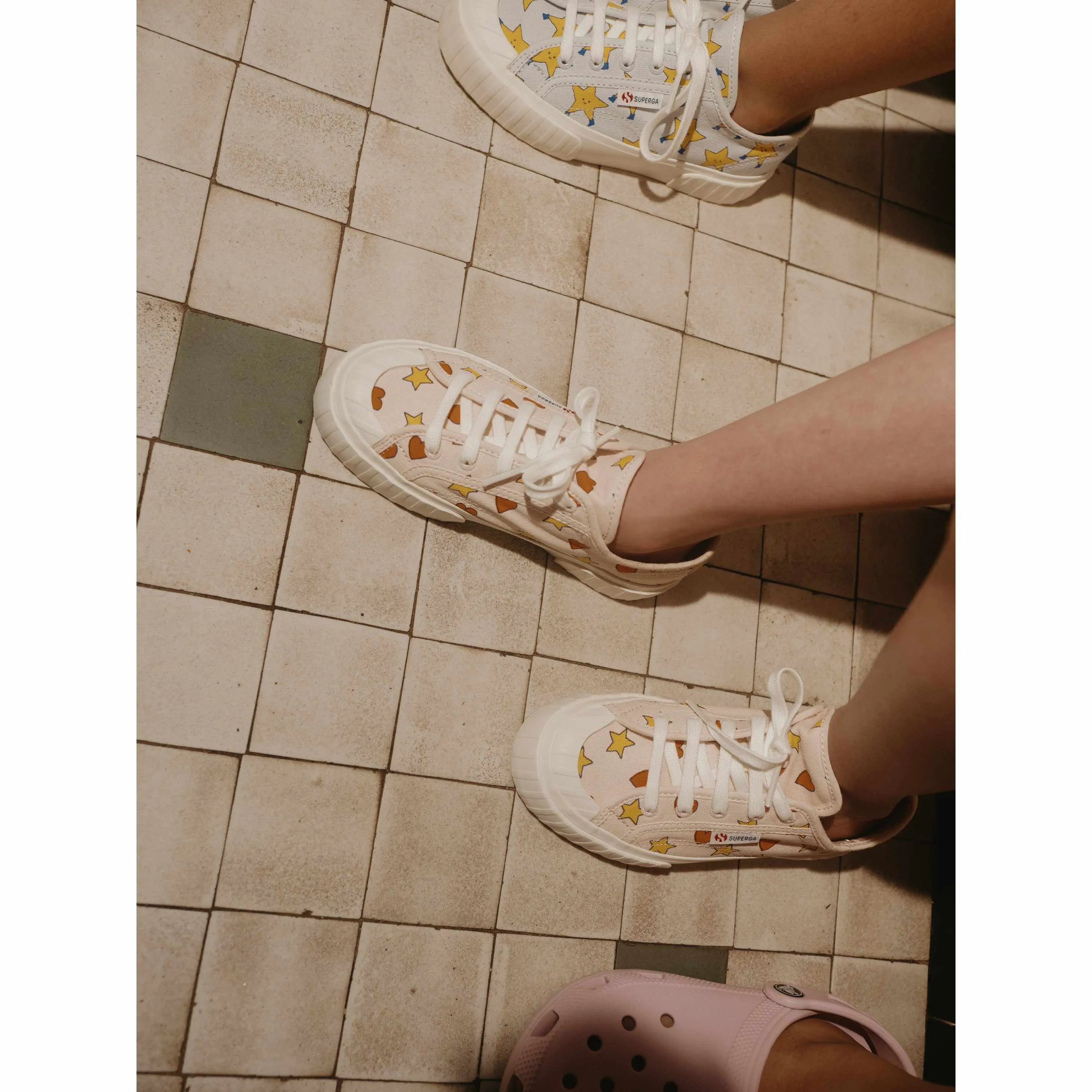 Tiny Cottons x Superga - Hearts & Stars sneakers