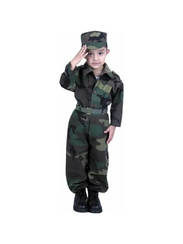 Toddler Army Costume