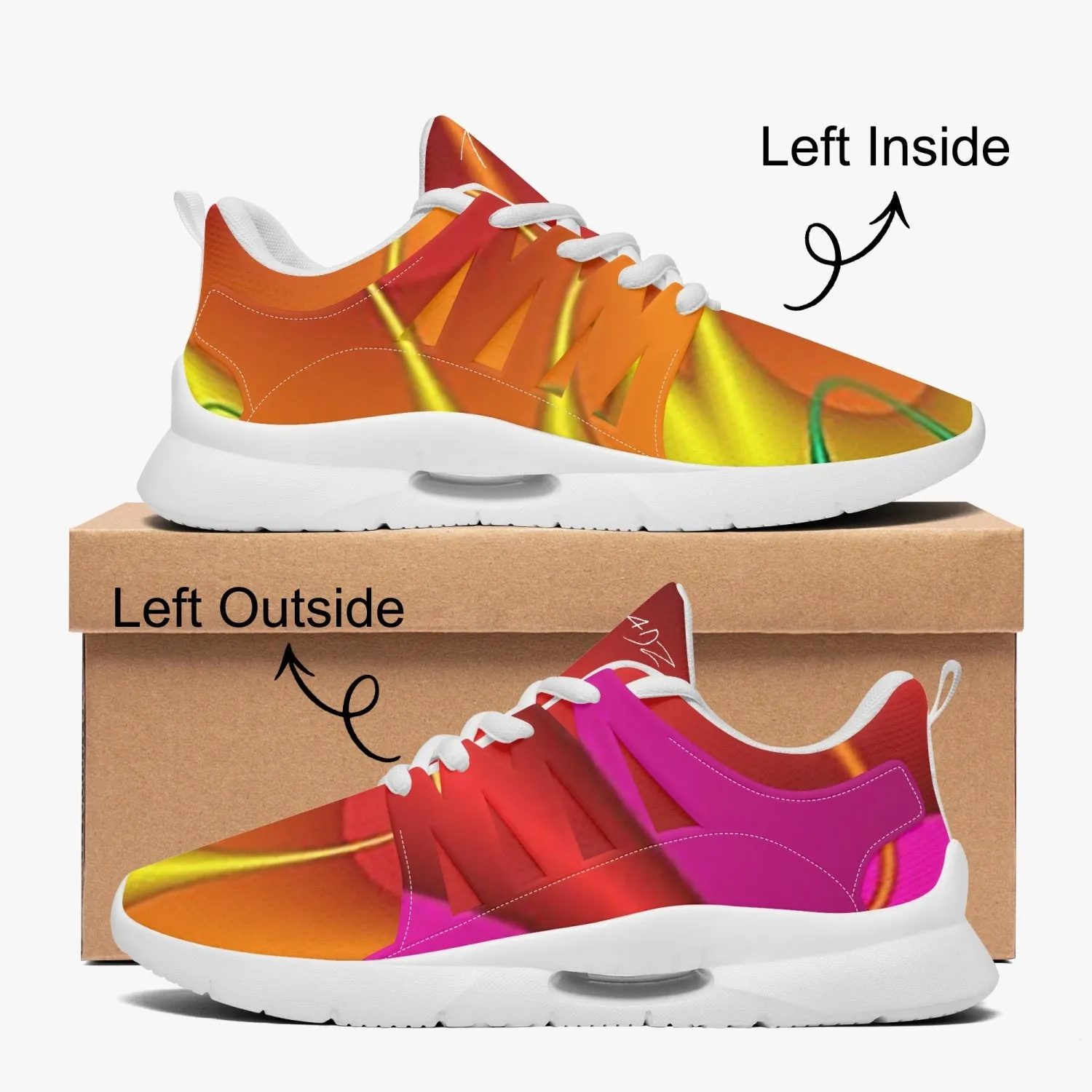 TREADZ Psychedelic Running Shoes