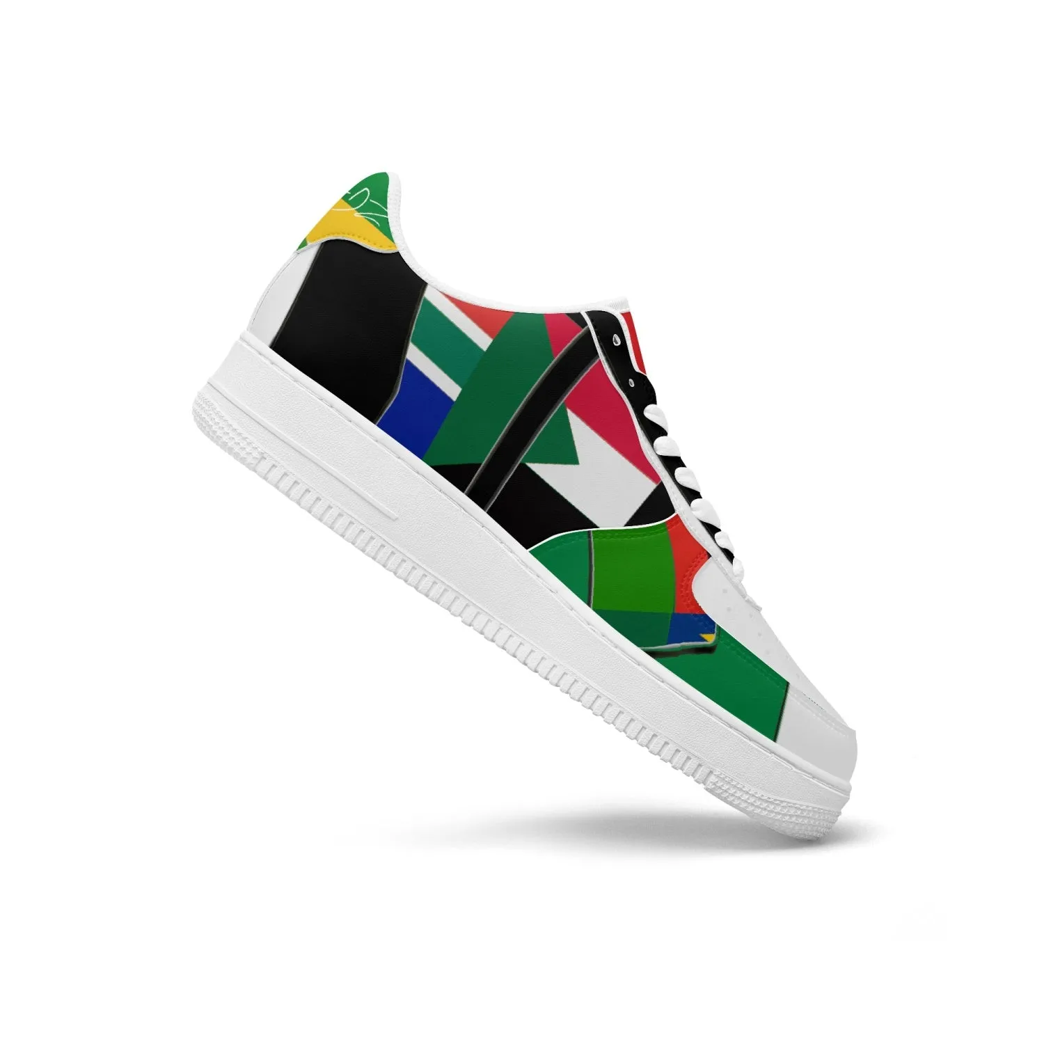 TREADZ Rare Africa Low-Top Leather Sports Sneakers