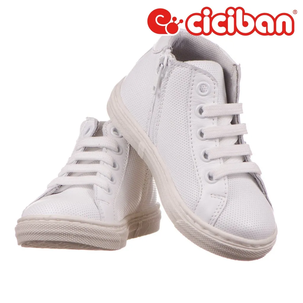 Urban White 40 - Textile Lining, Side Zipper