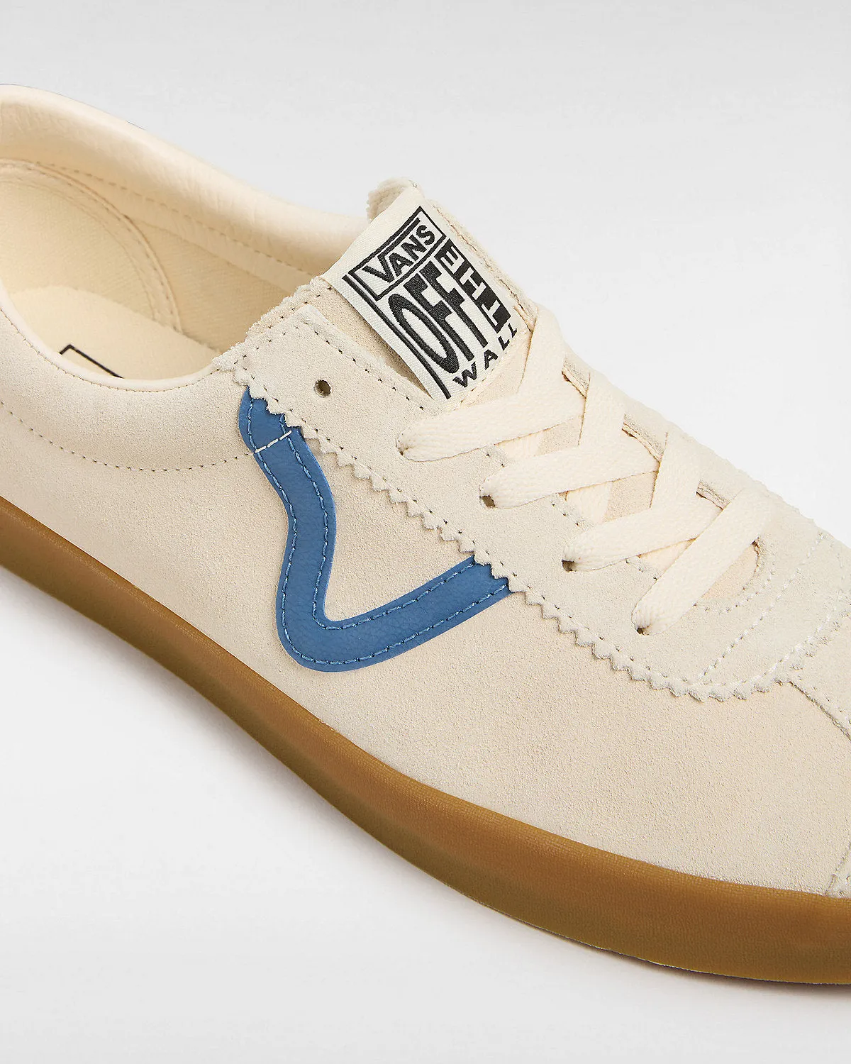 VANS MEN'S SPORT LOW WHITE/NAVY SNEAKER SHOES