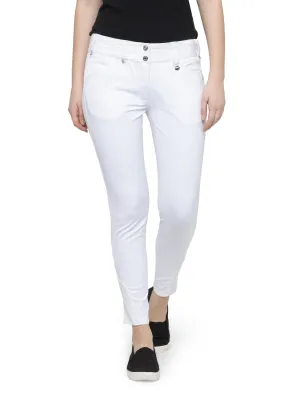 Women Stylish Cross Pocket Jegging