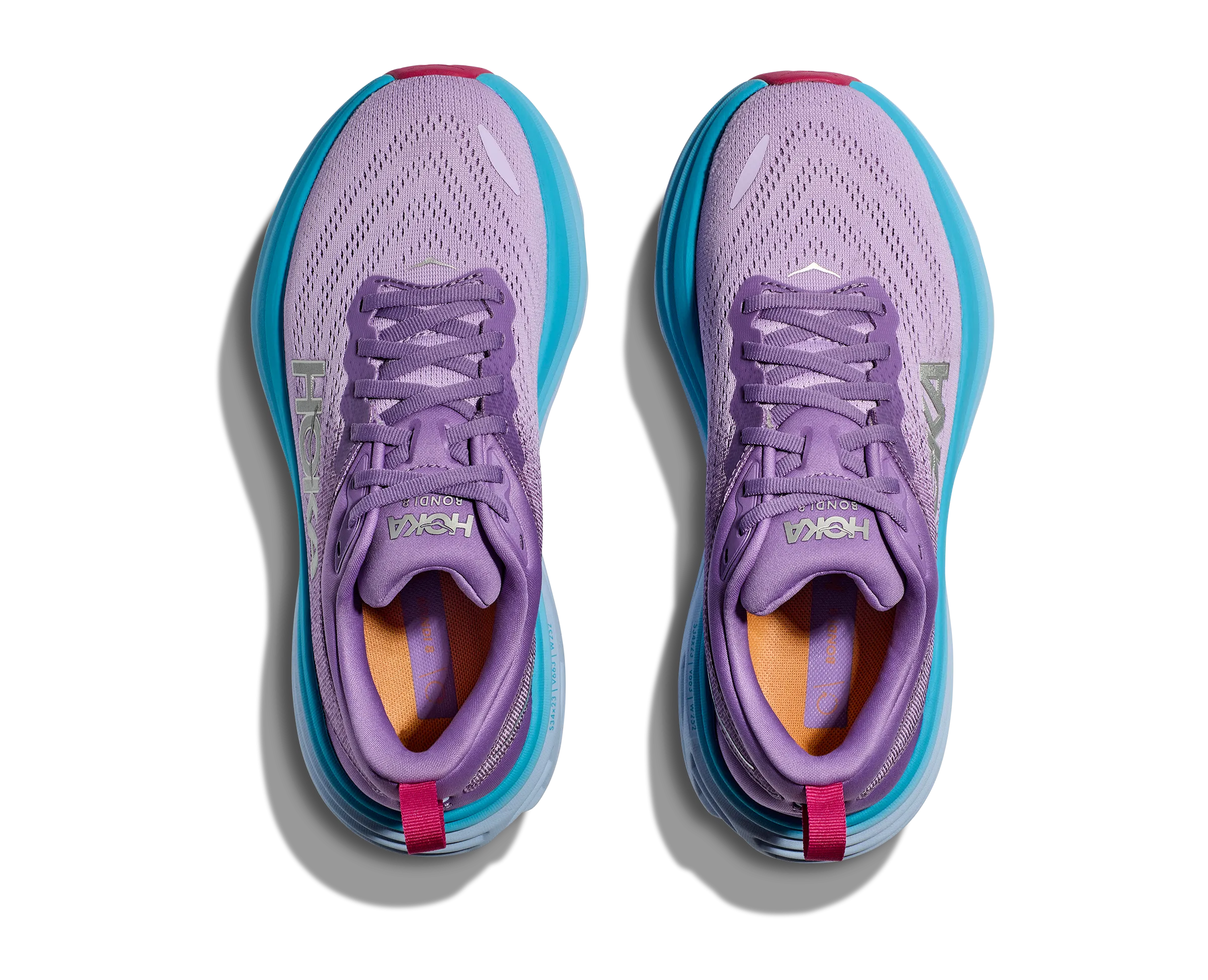 Women's Hoka Bondi 8 Color: Chalk Violet/ Lilac