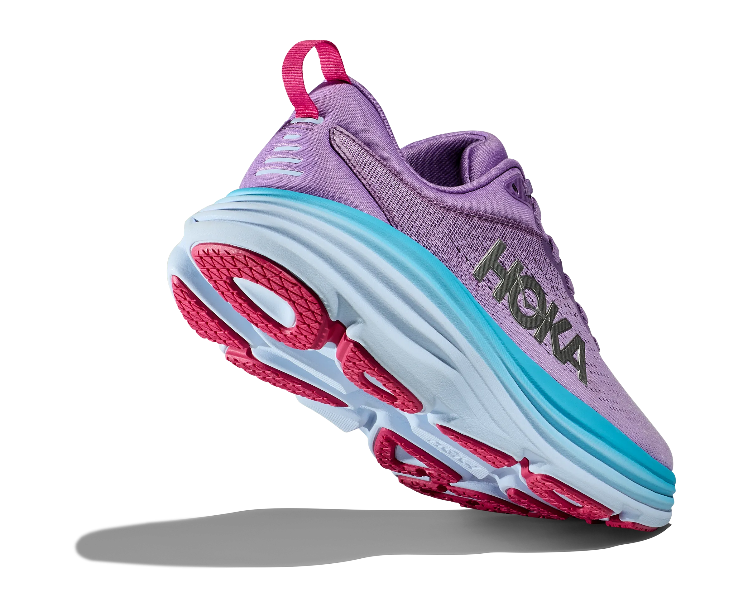 Women's Hoka Bondi 8 Color: Chalk Violet/ Lilac