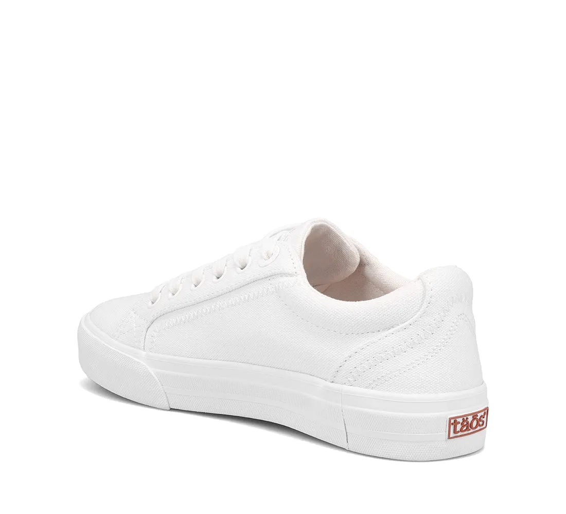 Women's Taos Plim Soul Color: White (REGULAR & WIDE WIDTH)