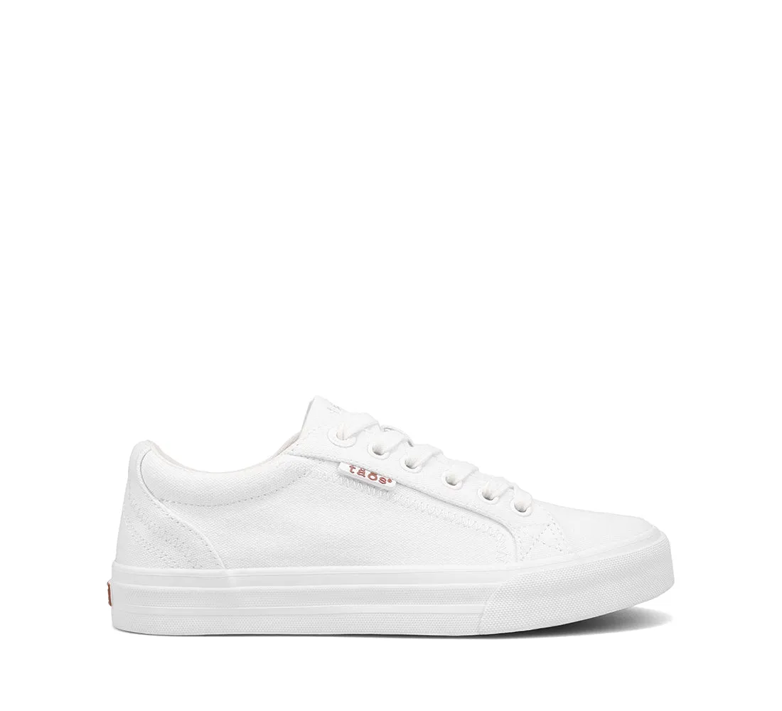 Women's Taos Plim Soul Color: White (REGULAR & WIDE WIDTH)